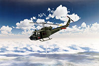 DSF-013N ジオラマシートNEO [FREE 上空セット]のレイアウトサンプル画像
